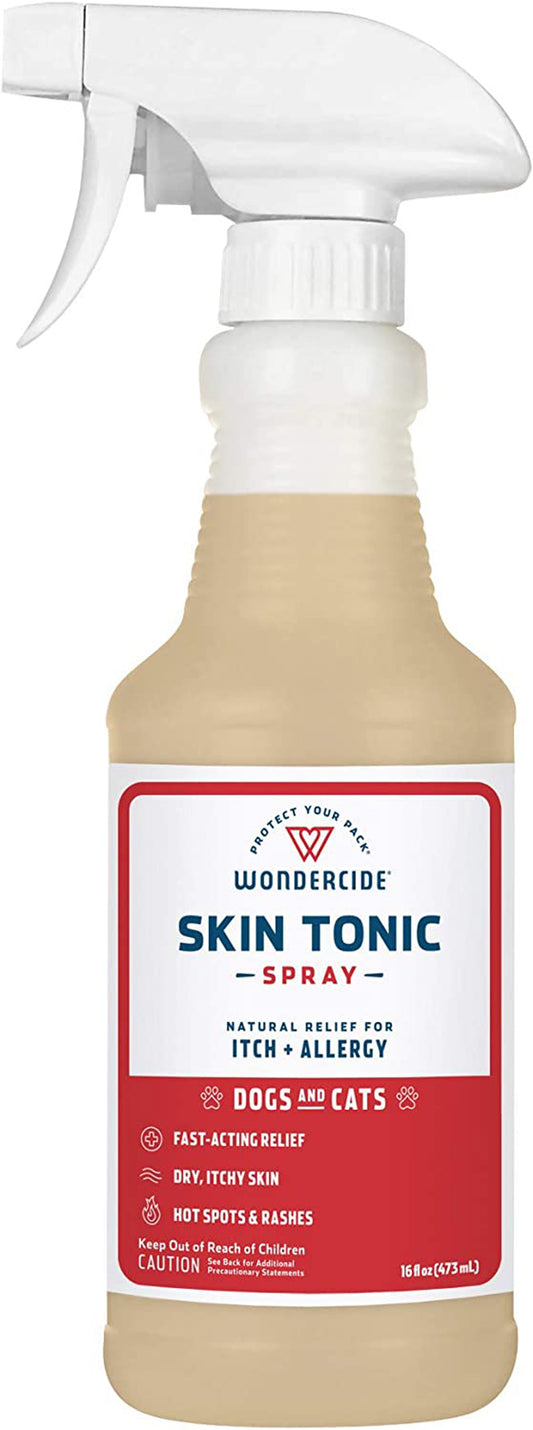 Wondercide Skin Tonic-Anti-Itch Spray With Neem-16 oz.