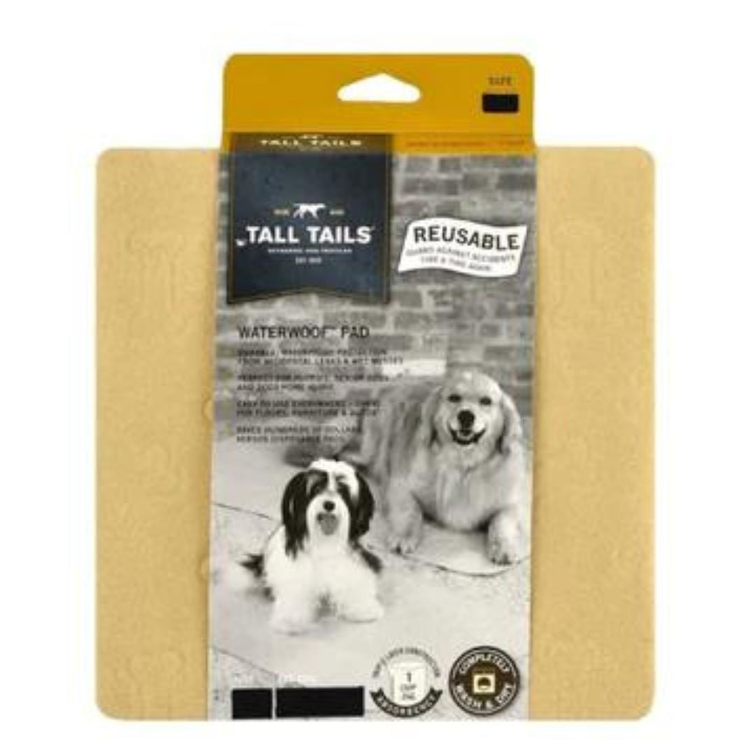 Tall Tails Dog Waterproof Pad Tan Large 33X21