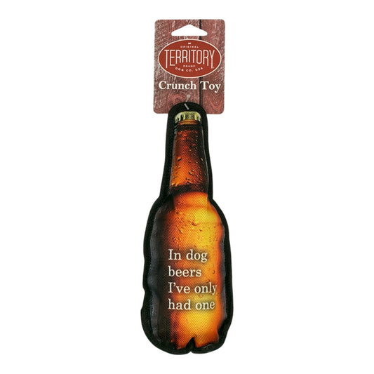 Territory Dog Crunch Beer Bottle 11 Inch