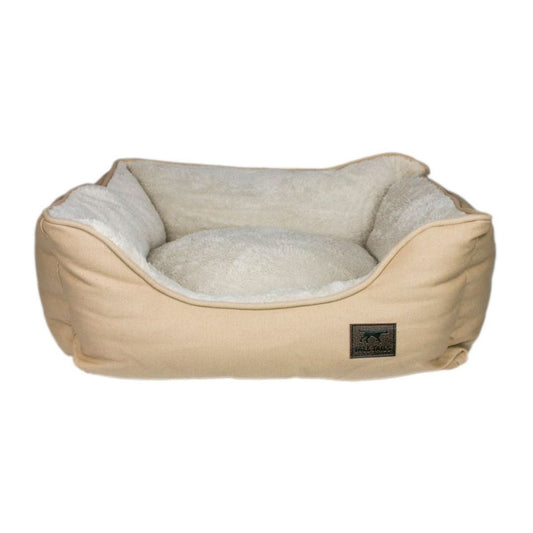 Tall Tails Dog Bolster Bed Khaki Medium