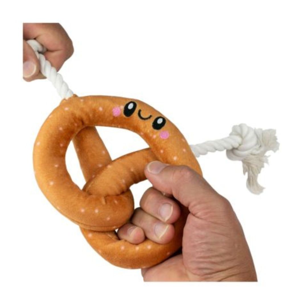 Territory Dog Plush Pretzel 7 Inch