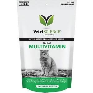 Vetri-Sciencecat Nucat Multi-Vitamin 30Ct