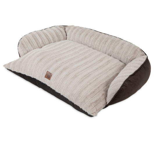 Snooz.Zy Rustic Luxury Comfy Couch Pet Bed Brown/Tan, 1ea/40In X 30 in