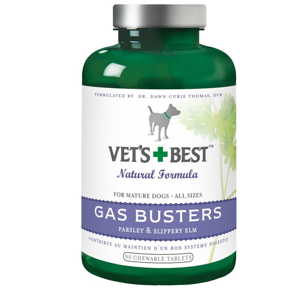 Vet's Best Best Gas Busters Tablets 1ea/90 ct