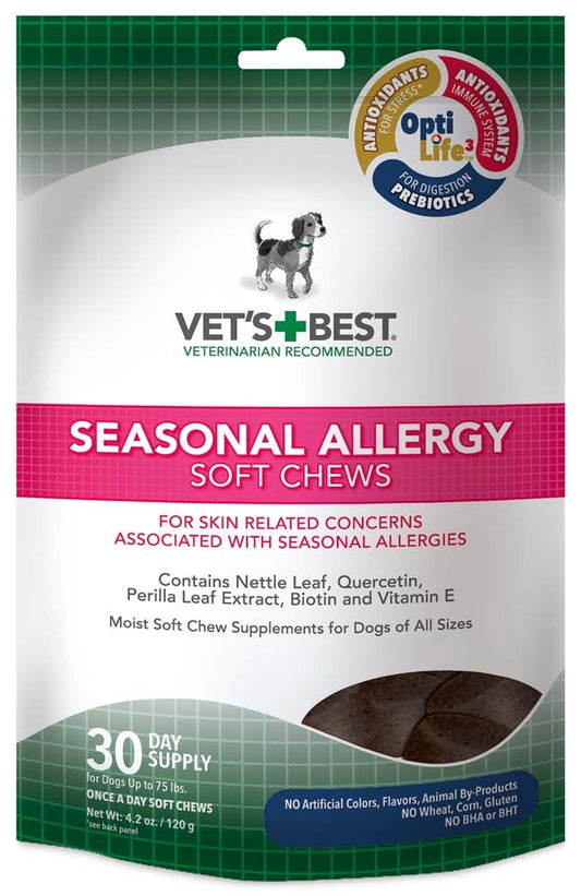 Vet's Best Seasonal Allergy Soft Chews 1ea/30 Chews, 4.2 oz