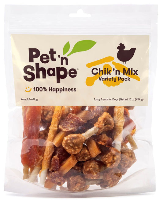 Pet 'N Shape Chik 'n Mix Dog Treats Variety Pack 1ea/16 oz