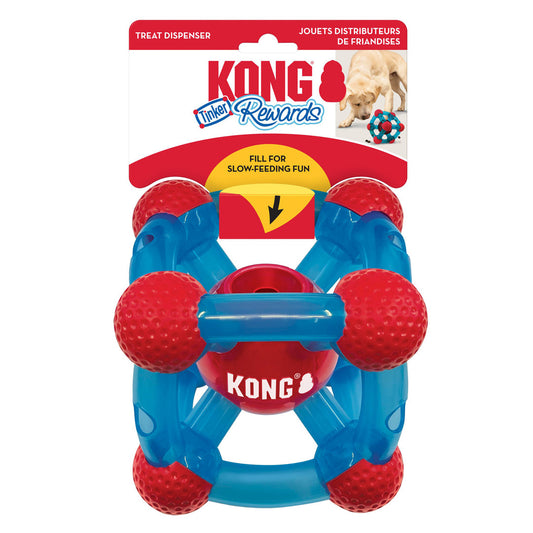 KONG Rewards Tinker Treat Dispenser Dog Toy 1ea/MD/LG