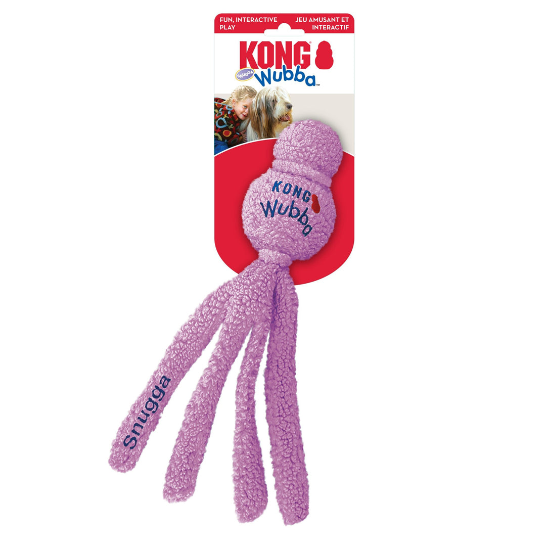 KONG Snugga Wubba Dog Toy Assorted 1ea/LG