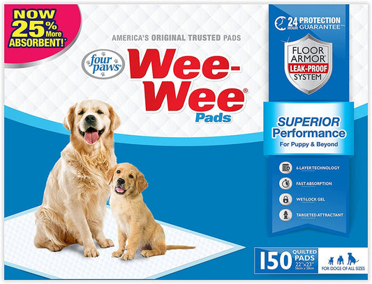 Four Paws Four Paws Wee-Wee Ultimate Attractant Dog Pee Pads with Grass Scent 1ea/10 ct