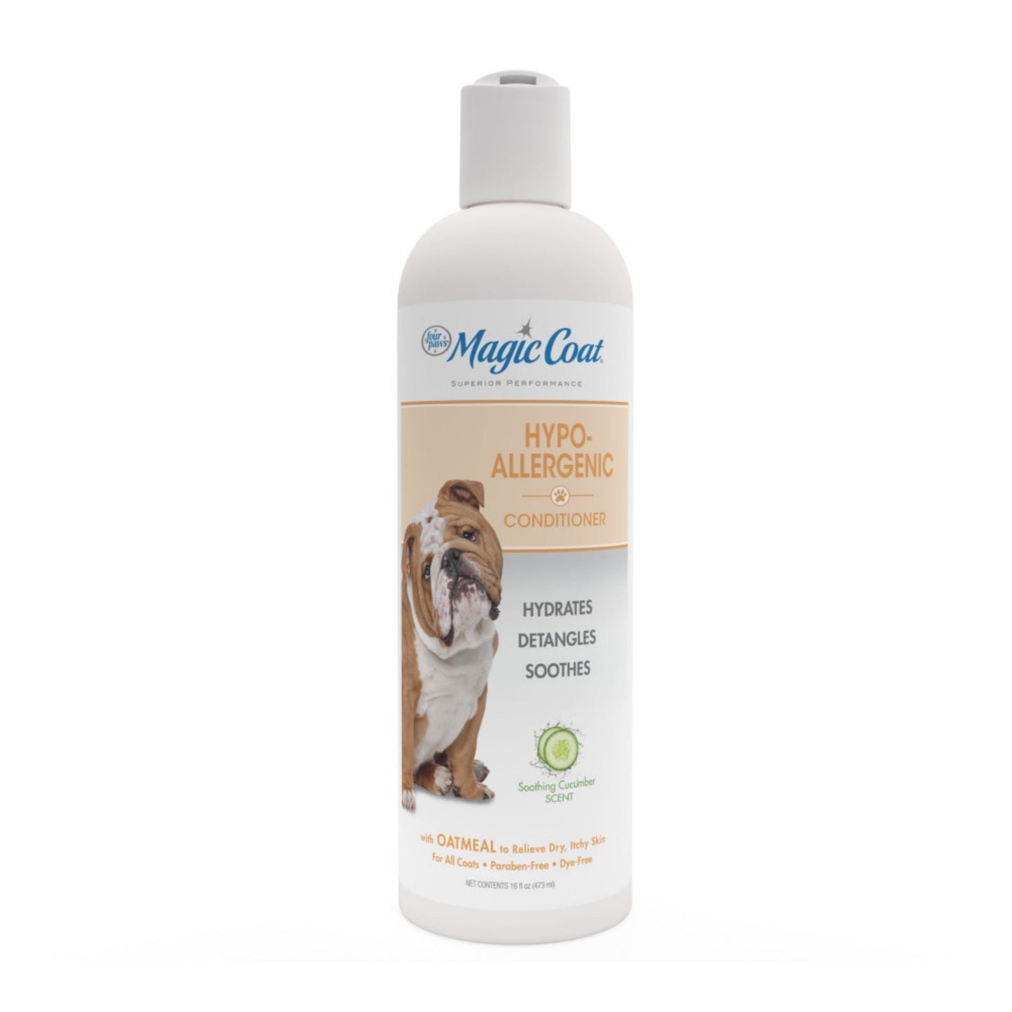 Four Paws Magic Coat Dog Hypoallergenic Conditioner Hypoallergenic Dog Conditioner, 1ea/16oz.