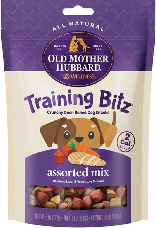 Omh Bitz Assorted 8oz. Crunchy Mini/Training