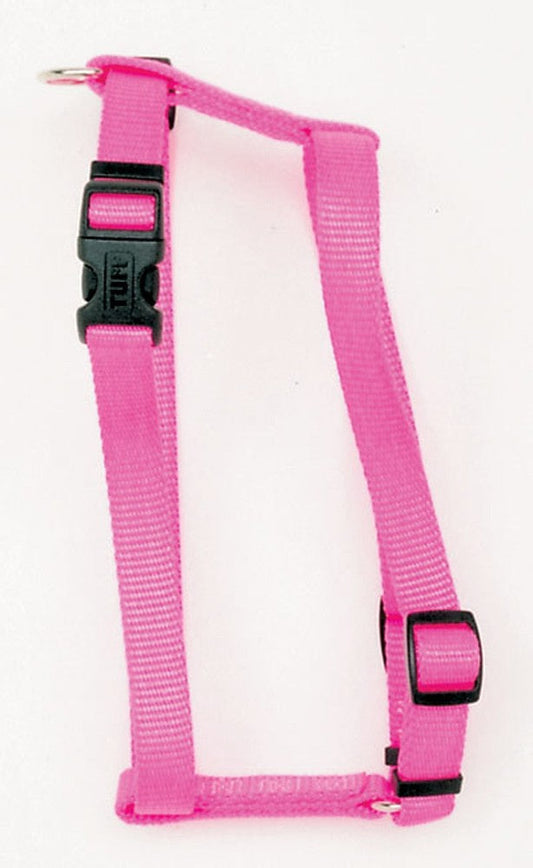 Coastal Standard Adjustable Nylon Dog Harness Neon Pink 1ea/SM, 5/8In X 14-24 in