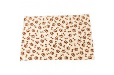 Spot Snuggler Bones/Paws Print Blanket Cream 1ea/40 In X 60 in