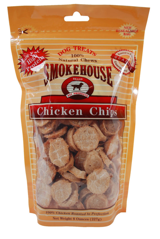 Smokehouse Chicken Chips Dog Treat 1ea/SM, 8 oz