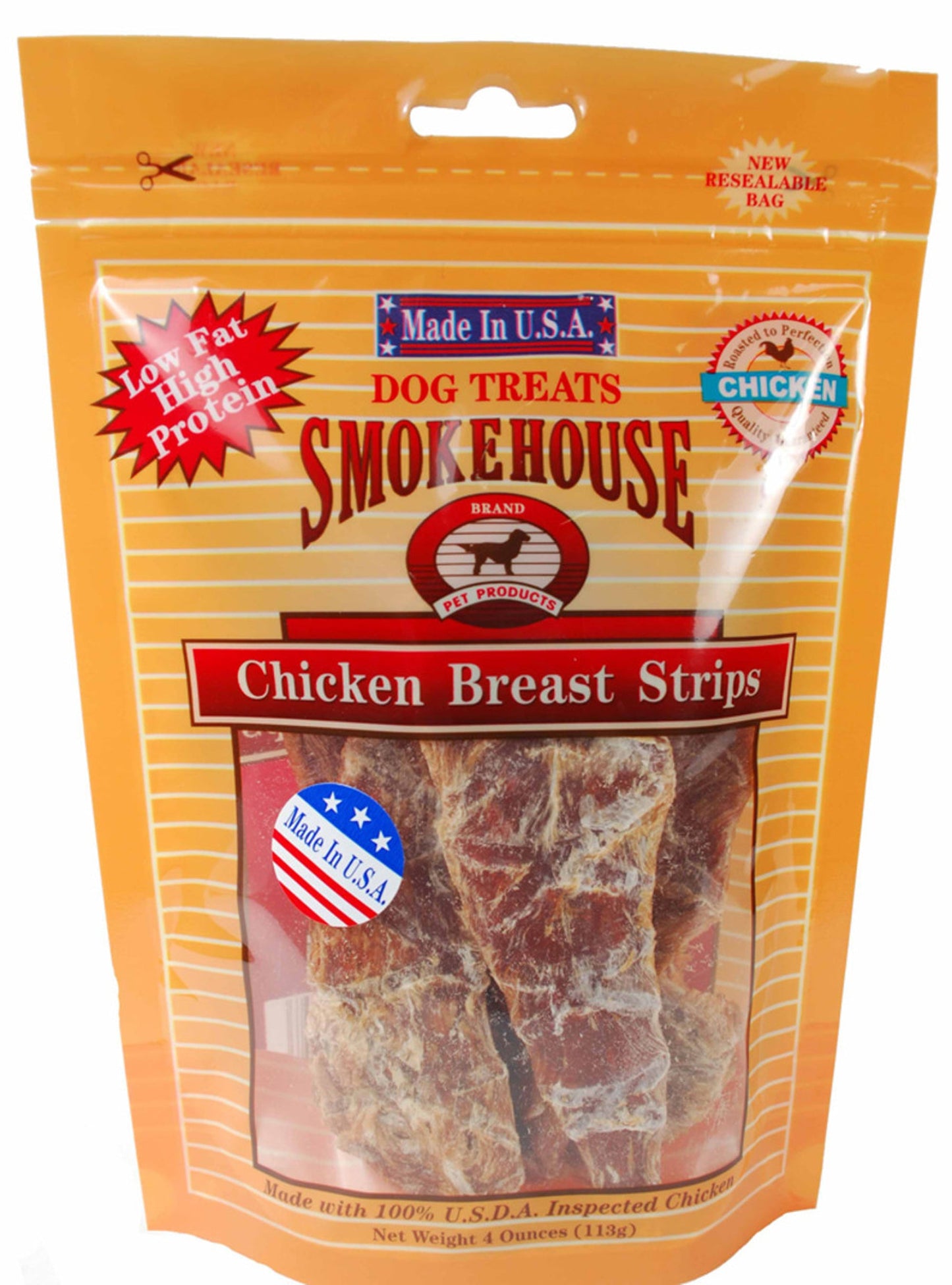 Smokehouse USA Made Chicken Strips Dog Treat 1ea/4 oz