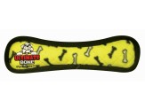 Tuffy Ultimate Bone Durable Dog Toy Yellow Bone 1ea/13 in