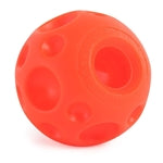 Omega Paw Tricky Treat Ball Dog Toy Orange 1ea/MD, 3.5 in