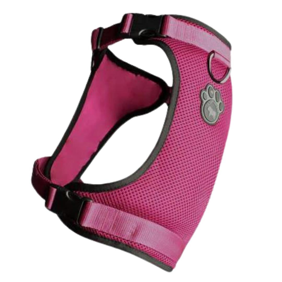 Canada Pooch Dog Everything Harness Mesh Pink Large