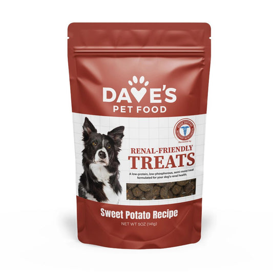 Dave'S Pet Food Dog Renal Treat Sweet Potato 5Oz