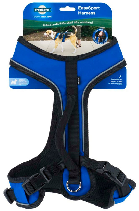 EasySport Comfortable Dog Harness Blue 1ea/SM