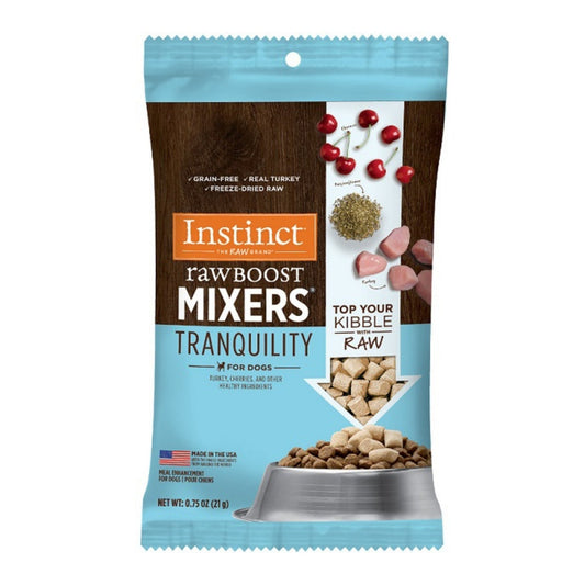 Natures Variety Instinct Raw Boost Mixers Dog Freeze-dried.75oz. Tranquility Turkey Topper (Case of 8)