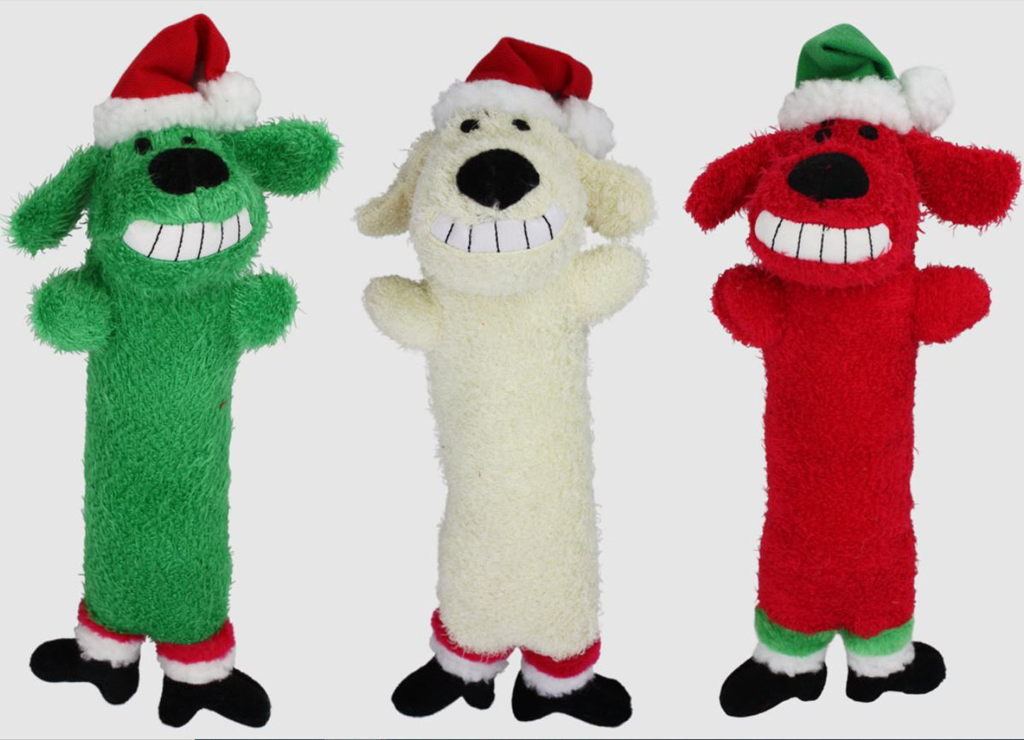 Multipet Loofa Santa(Assorted) 12 Inch