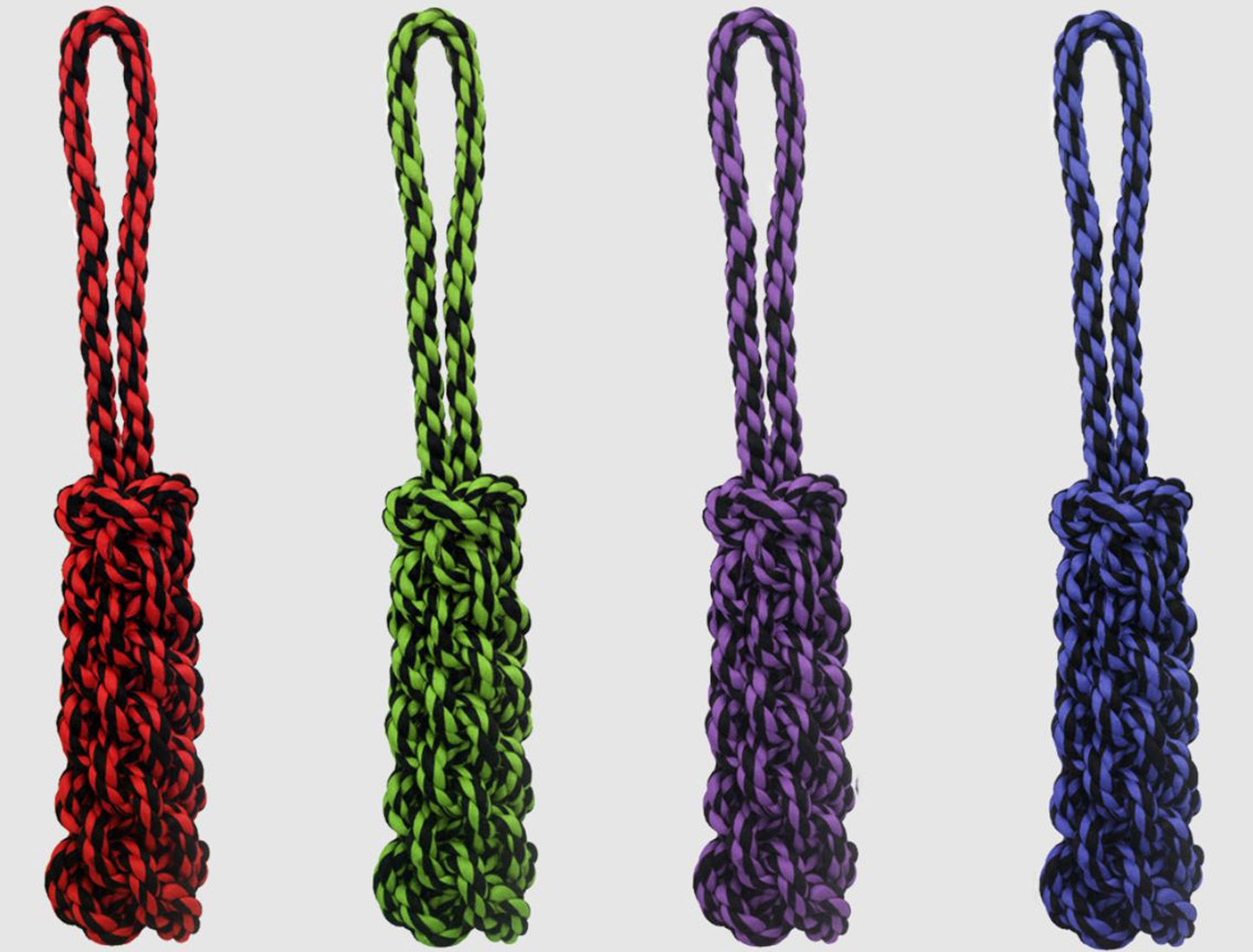 Multipet Nuts for Knots Rope Tug with Braid Assorted 1ea/16 in