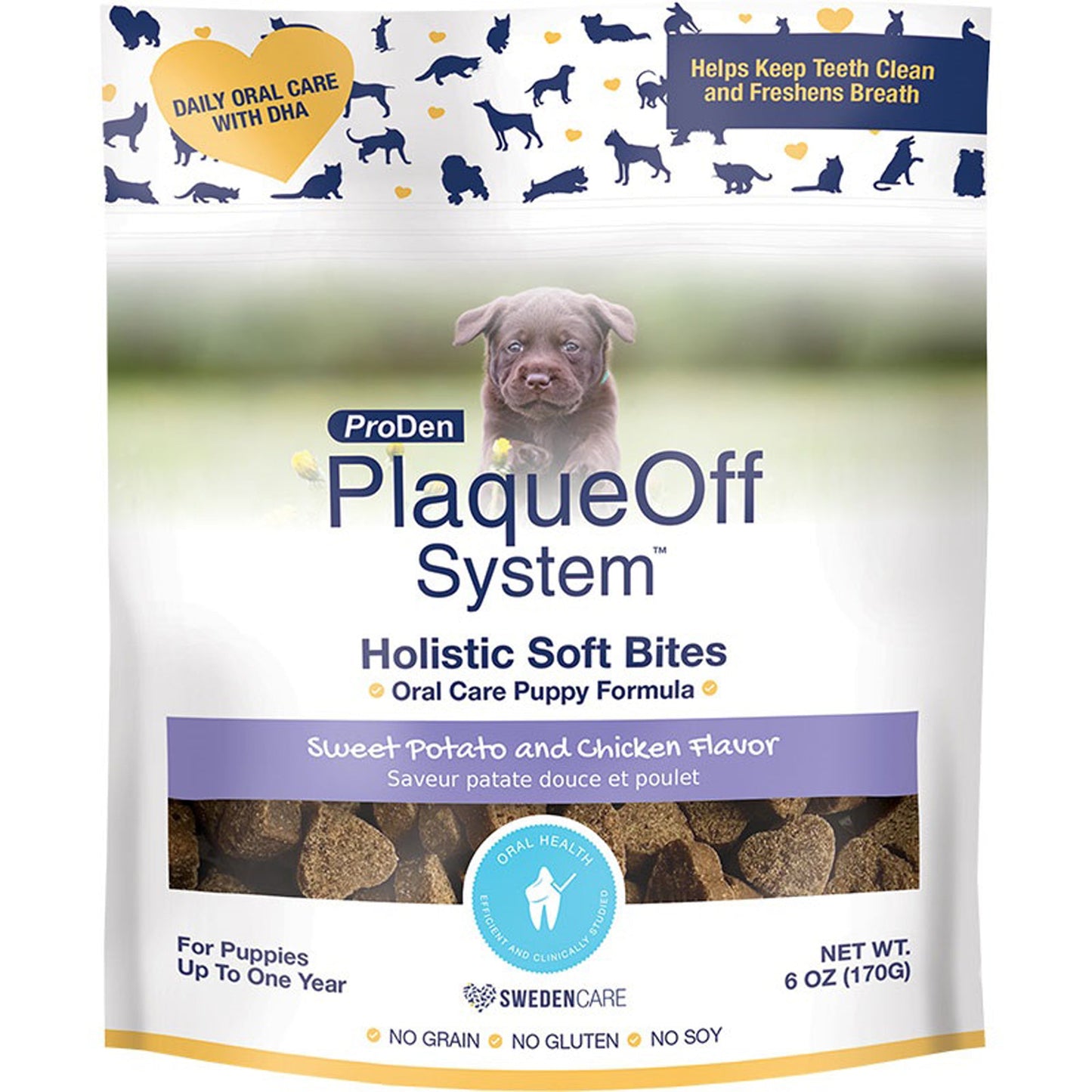 Proden Dog Plaqueoff Bites Puppy 6oz.