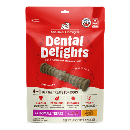 Stella & Chewy's Dog Dental Delights Xsmall 44 Pack