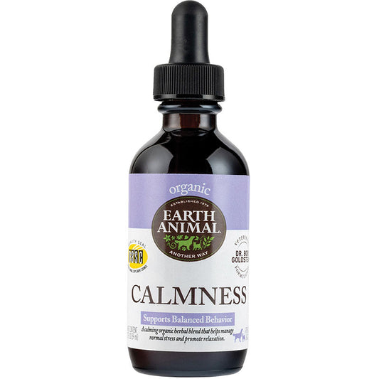 Earth Animal Organic Herbal Remedies - Calmness - 2 oz.