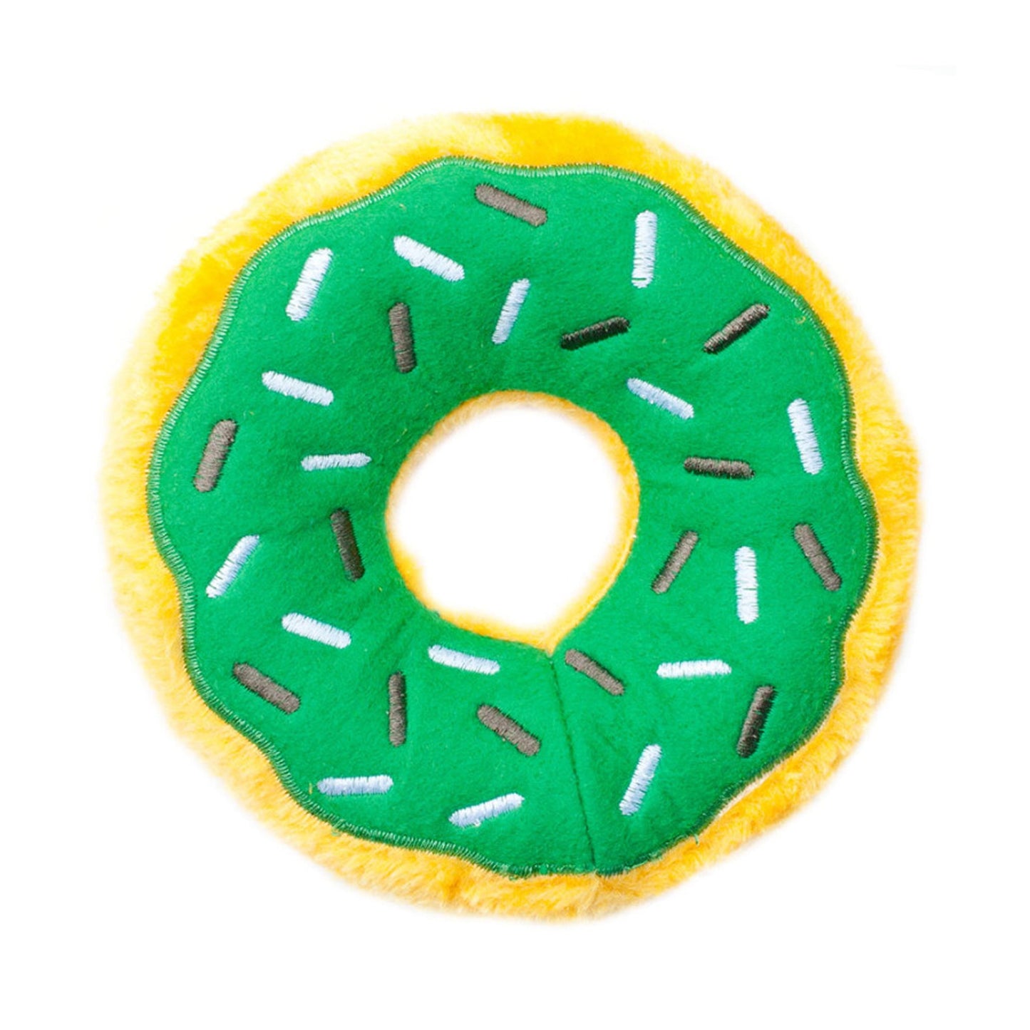 ZippyPaws Donutz Dog Toy Mint Chip 1ea/MD