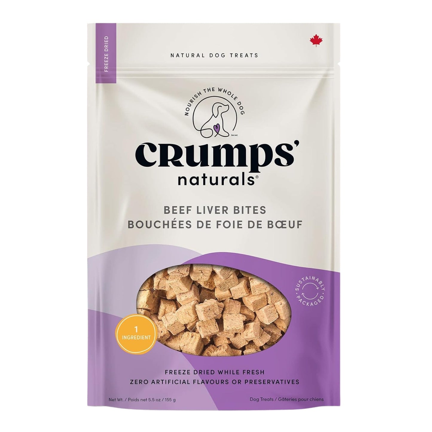 Crumps 5.5Oz Beef Liver Bites