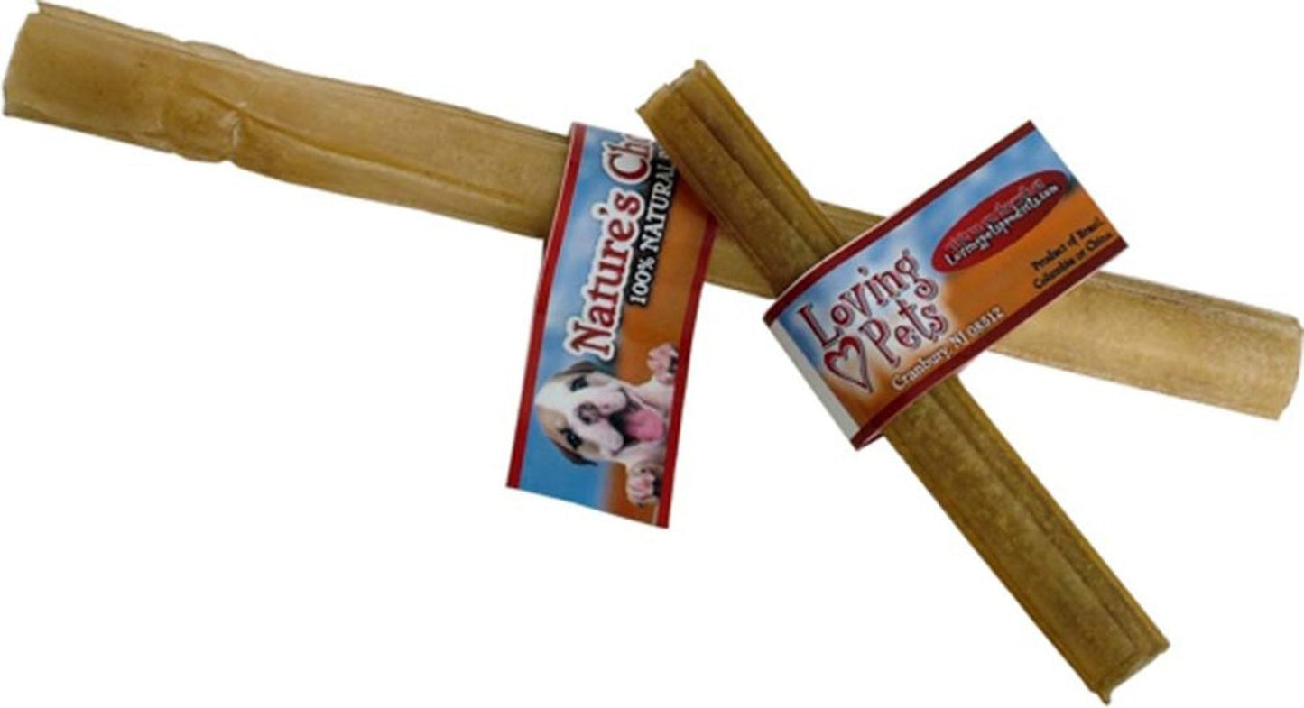 Loving Pets Pressed Rawhide Sticks Dog Treat 20ea/10 in