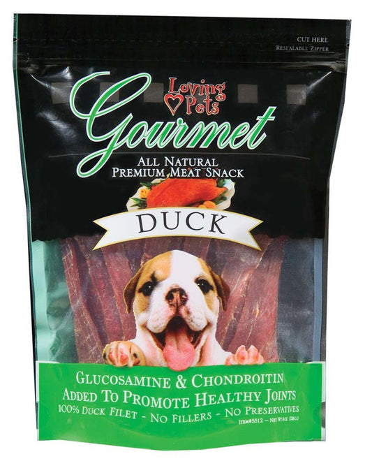 Loving Pets Gourmet Duck Filet Strips Dog Treats 1ea/3 oz