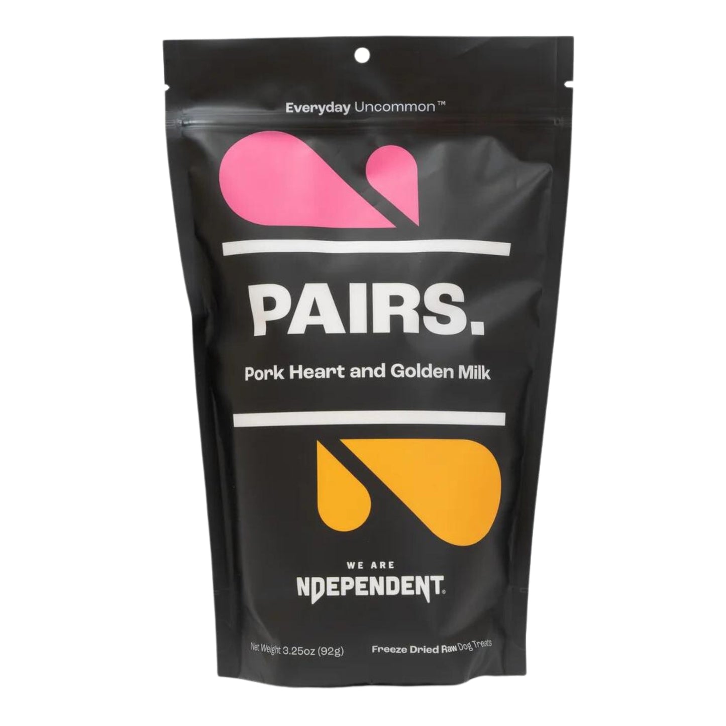 Ndependent Dog Pairs Freeze-Dried Pork With Milk 3.25oz.