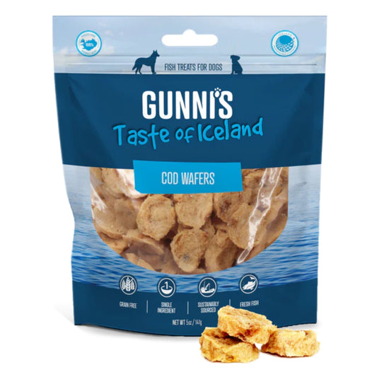 Gunnis Dog Wafers Cod 5oz.