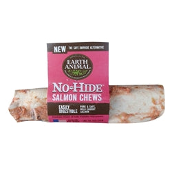 Earth Animal No Hide Salmon Chews Dog Treats; Small (Case Of 24)