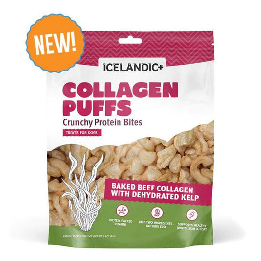 Icelandic+ Mini Cod Fish Chips For Training / Small Dogs 2Oz Tube