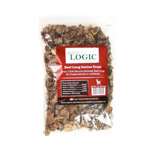 Natures Logic Dog Beef Lung Treat