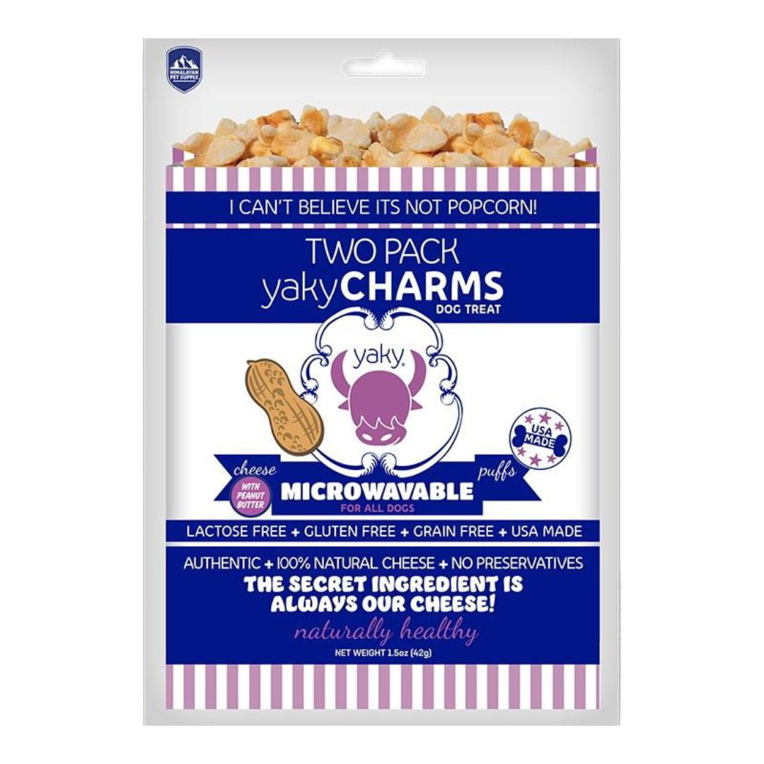 Himalayan Dog Yaky Charms Peanut Butter 1.5oz. 2Pk