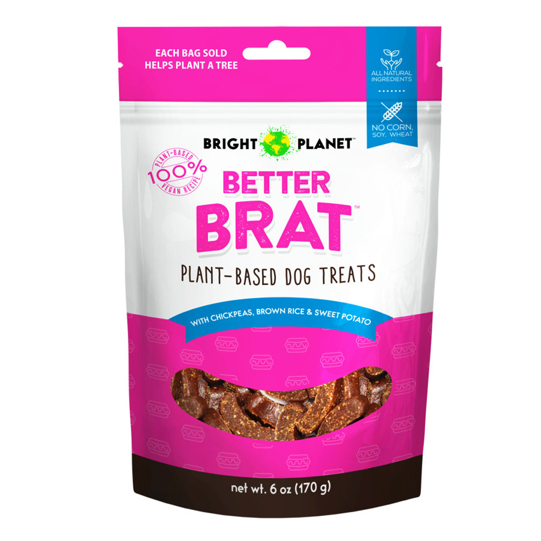 Bright Planet Pet Better Brat Dog Treat 1ea/6 oz