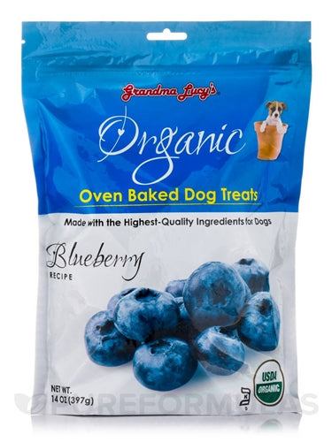 Grandma Lucys Dog Organic Baked Blueberry Treat 14 oz.