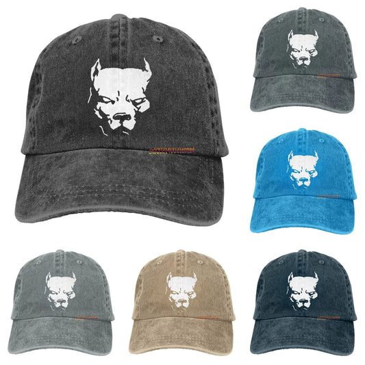 Pitbull Cotton Trucker Caps