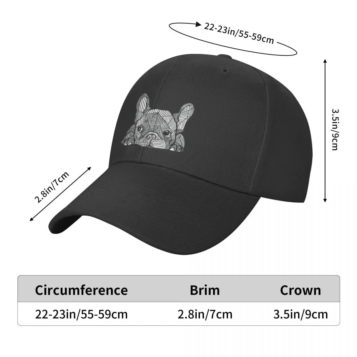 Classic French Bulldog Cap