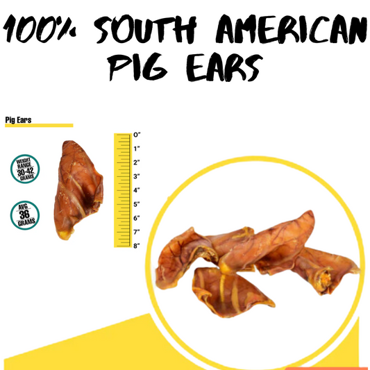 **100% South American Pig Ears ($/piece)